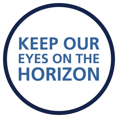 Keep Our Eyes on the Horizon Icon